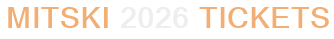 Mitski 2026 Tickets